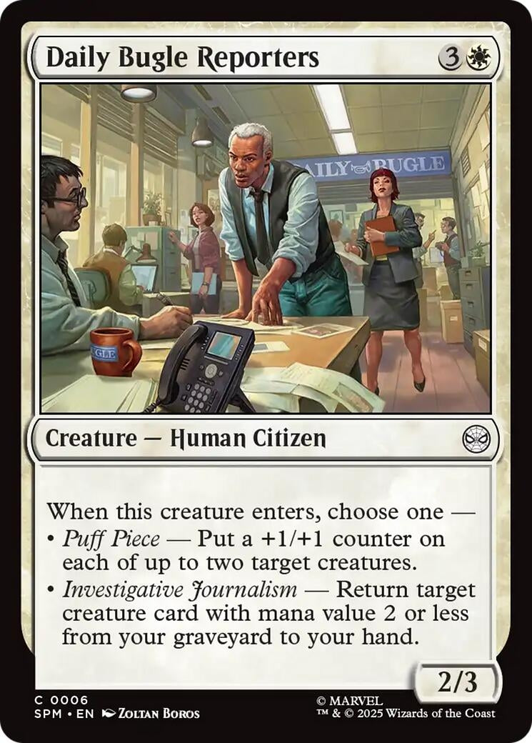 Daily Bugle Reporters (6) (Marvel's Spider-Man)