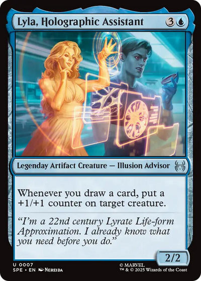 Lyla, Holographic Assistant [SPE-7] - [Marvel's Spider-Man: Eternal-Legal] (English)