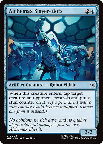 Alchemax Slayer-Bots (5) (Marvel's Spider-Man: Eternal-Legal)