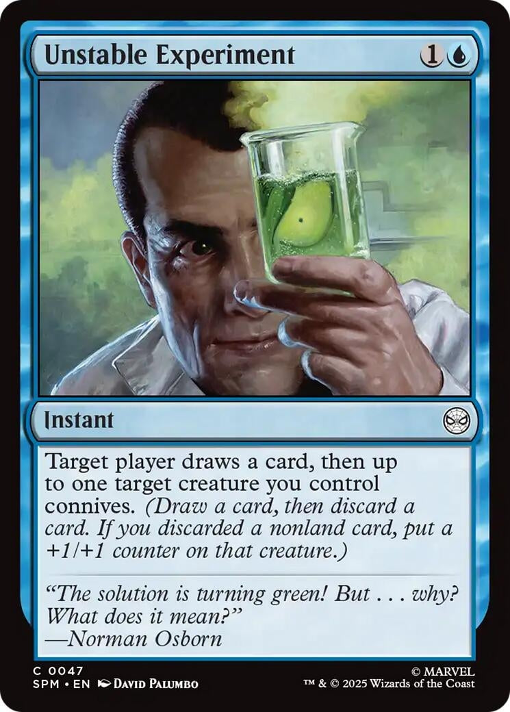 Unstable Experiment (47) (Marvel's Spider-Man)