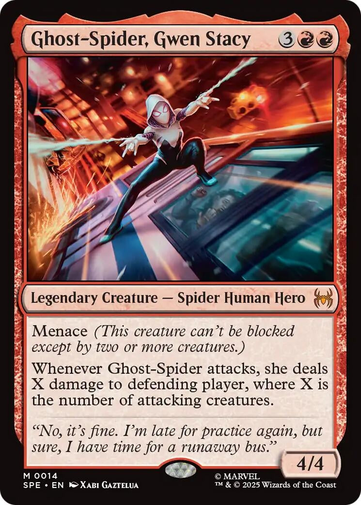 Ghost-Spider, Gwen Stacy [SPE-14] - [Marvel's Spider-Man: Eternal-Legal] (English)