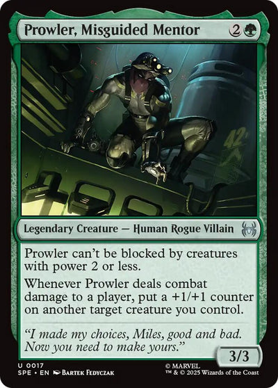 Prowler, Misguided Mentor