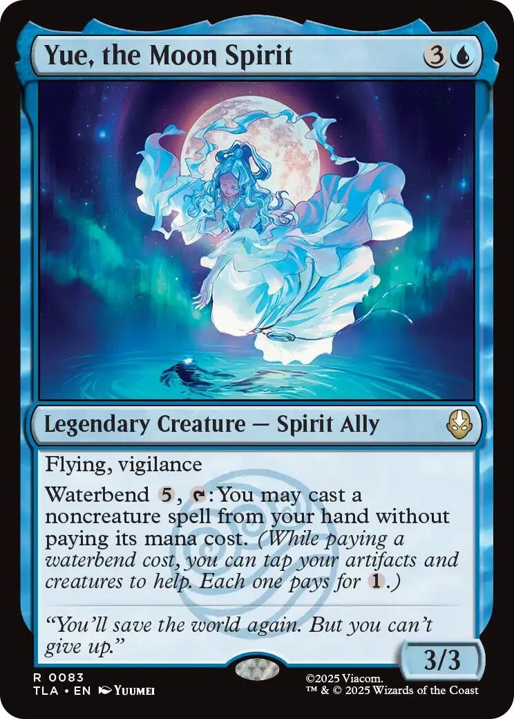 Yue, the Moon Spirit [Avatar: The Last Airbender]