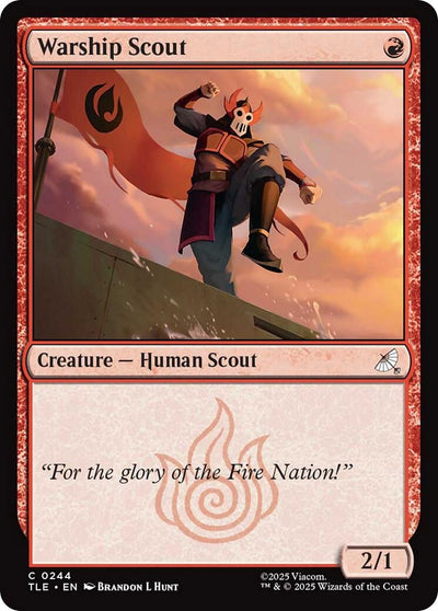 Warship Scout (0244) (244) (Avatar: The Last Airbender: Eternal-Legal)