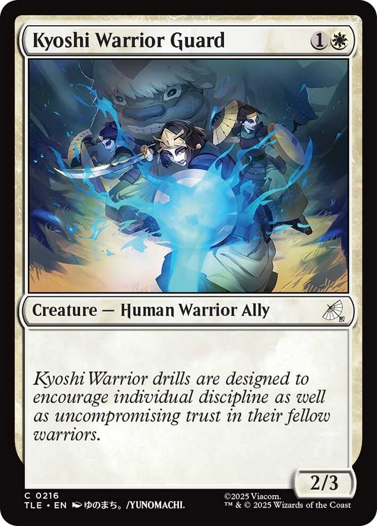 Kyoshi Warrior Guard (216) (Avatar: The Last Airbender: Eternal-Legal)