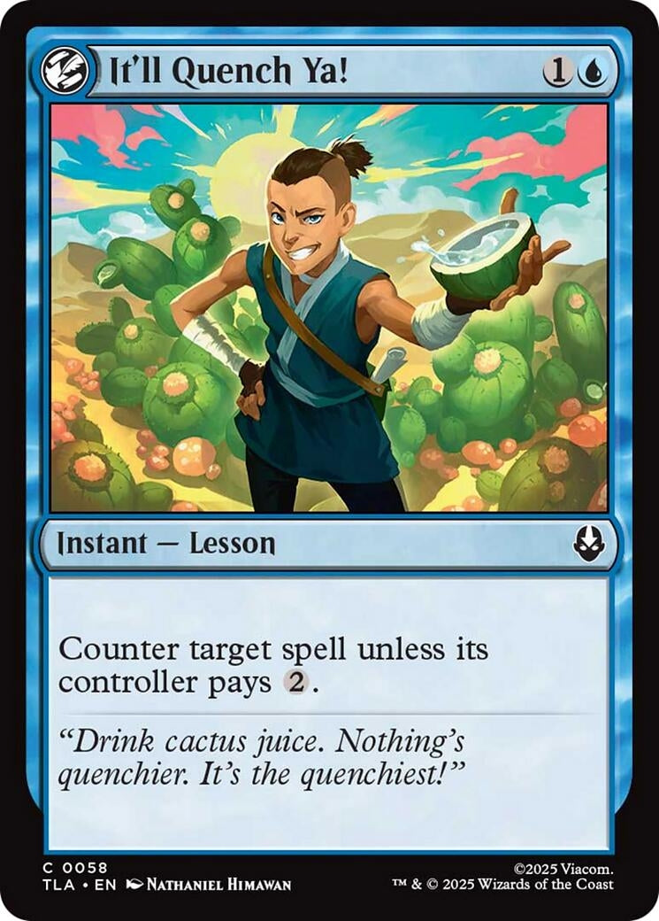 It'll Quench Ya! [Avatar: The Last Airbender]