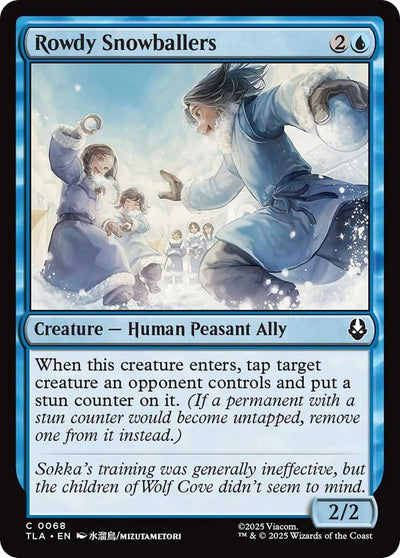 Rowdy Snowballers [Avatar: The Last Airbender]