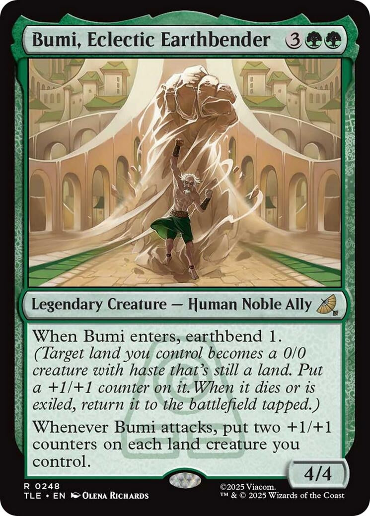 Bumi, Eclectic Earthbender (248) [Avatar: The Last Airbender: Eternal-Legal]