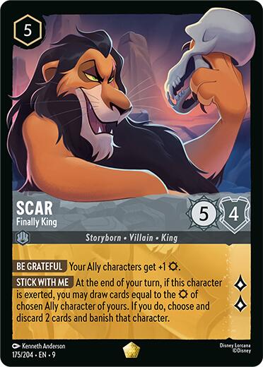 Scar - Finally King [9-175/204] - [Fabled]