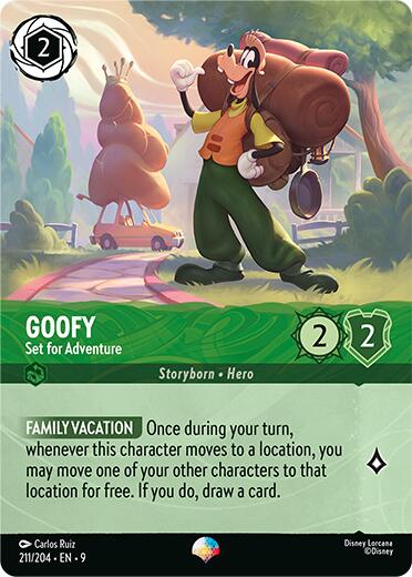 Goofy - Set for Adventure (Epic) [9-211/204] - [Fabled]