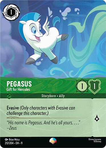 Pegasus - Gift for Hercules (Epic) [9-212/204] - [Fabled]