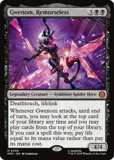 Gwenom, Remorseless [SPM-56] - [Marvel's Spider-Man] (English)