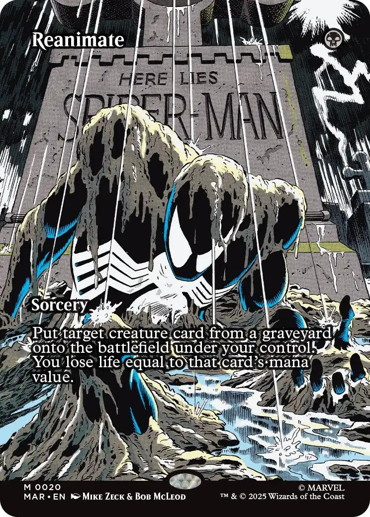 Reanimate (Borderless) [MAR-20] - [Marvel Universe Eternal-Legal] (English)