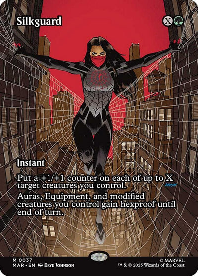 Silkguard (Borderless) [MAR-37] - [Marvel Universe Eternal-Legal] (English)