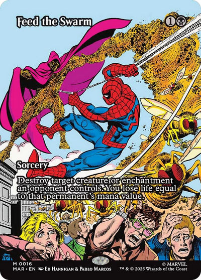 Feed the Swarm (Borderless) [MAR-16] - [Marvel Universe Eternal-Legal] (English)