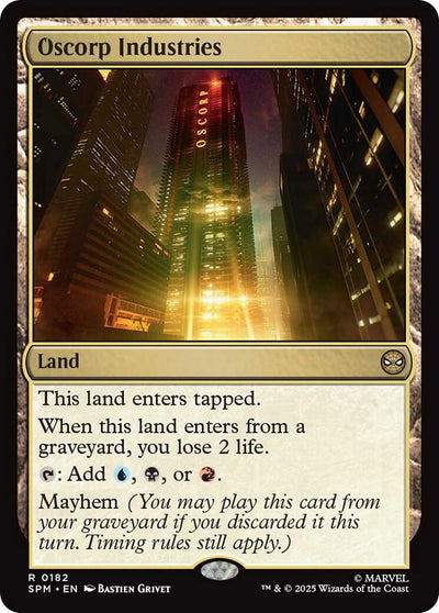 Oscorp Industries [SPM-182] - [Marvel's Spider-Man] (English)