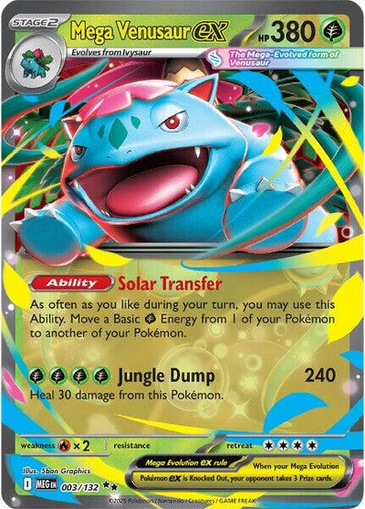 Mega Venusaur ex - 003/132 [MEG-003/132] - [ME01: Mega Evolution] [{langShort}]