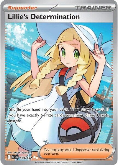 Lillie's Determination (169/132) (ME01: Mega Evolution)