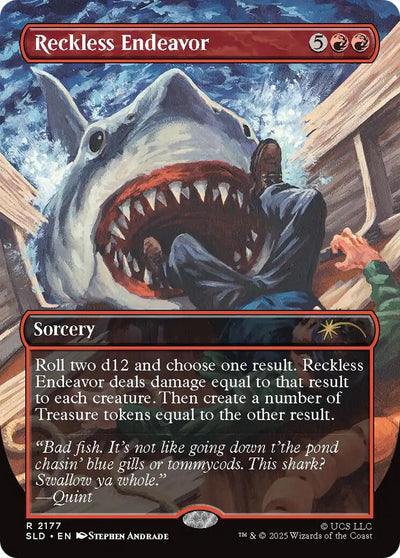 Reckless Endeavor [SLD-2177] - [Secret Lair Drop Series] (English)