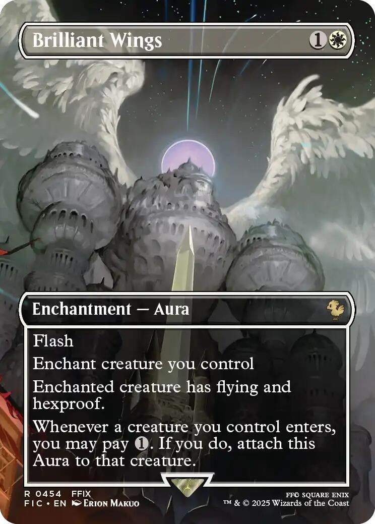Image for Brilliant Wings (Borderless) (454) [Commander: FINAL FANTASY] - Magic: The Gathering