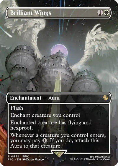 Brilliant Wings (Borderless) [FIC-454] - [Commander: FINAL FANTASY]