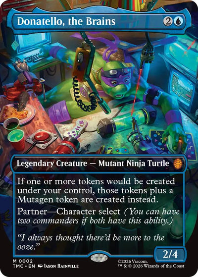Donatello, the Brains (0002) (Borderless) [TMC-2] - [