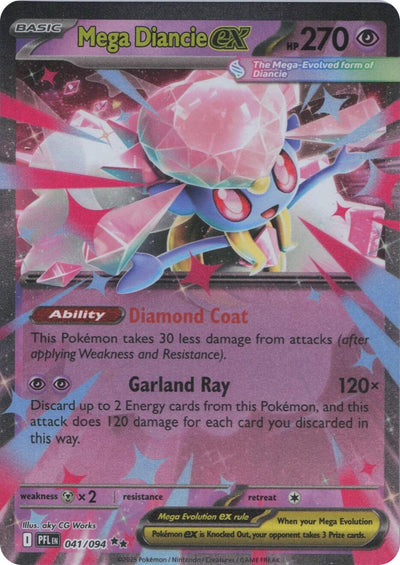 Mega Diancie ex [PFL-041/094] - [ME02: Phantasmal Flames] [{langShort}]