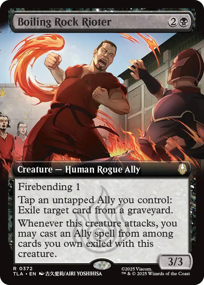Boiling Rock Rioter (Extended Art) [TLA-372] - [Avatar: The Last Airbender] (English)