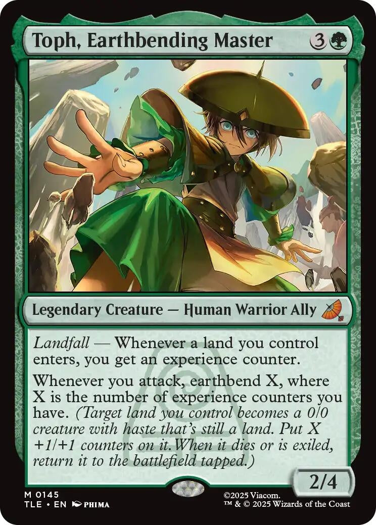 Toph, Earthbending Master (145) [Avatar: The Last Airbender: Eternal-Legal]