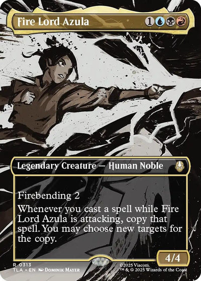 Fire Lord Azula (0313) (Borderless) (313) [Avatar: The Last Airbender]