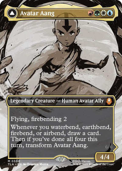 Avatar Aang (Borderless) [TLA-308] - [Avatar: The Last Airbender] (English)