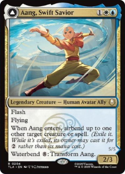 Aang, Swift Savior [TLA-204] - [Avatar: The Last Airbender] (English)