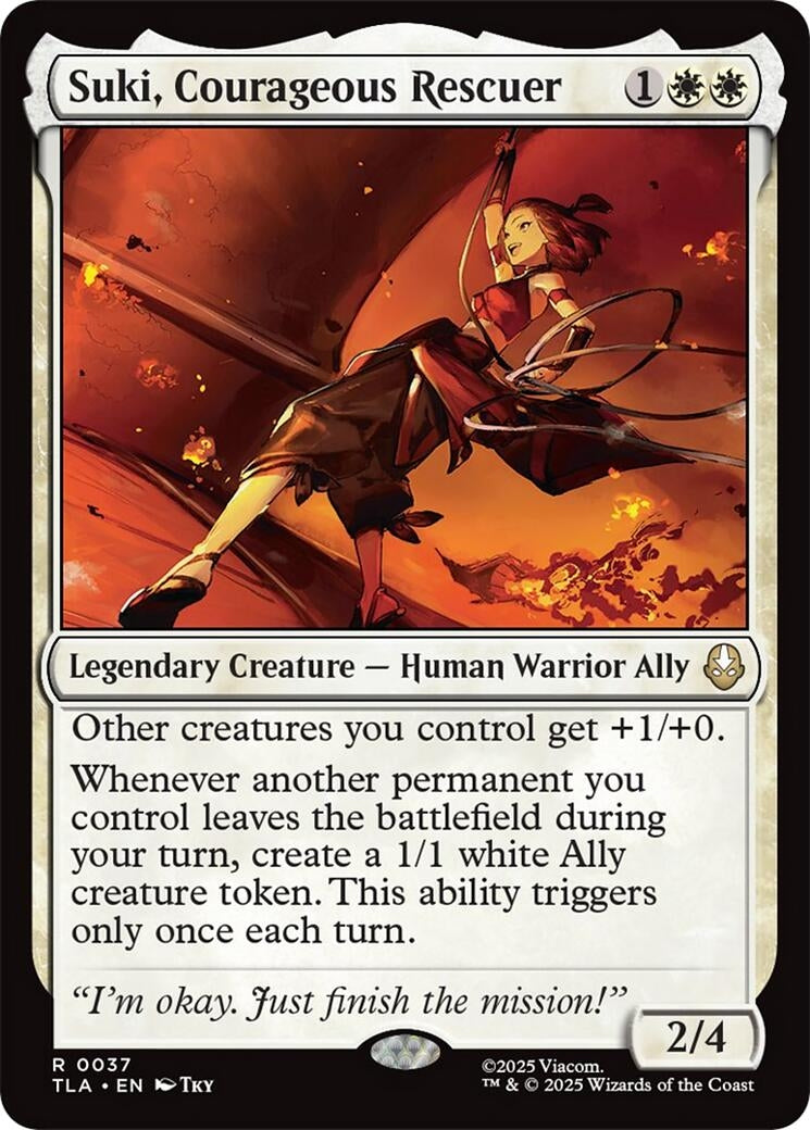 Suki, Courageous Rescuer (37) (Avatar: The Last Airbender)