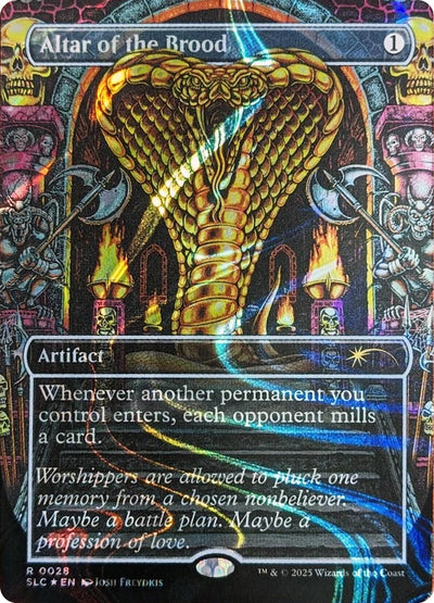 Altar of the Brood (Halo Foil) (28) [Secret Lair Countdown Kit]