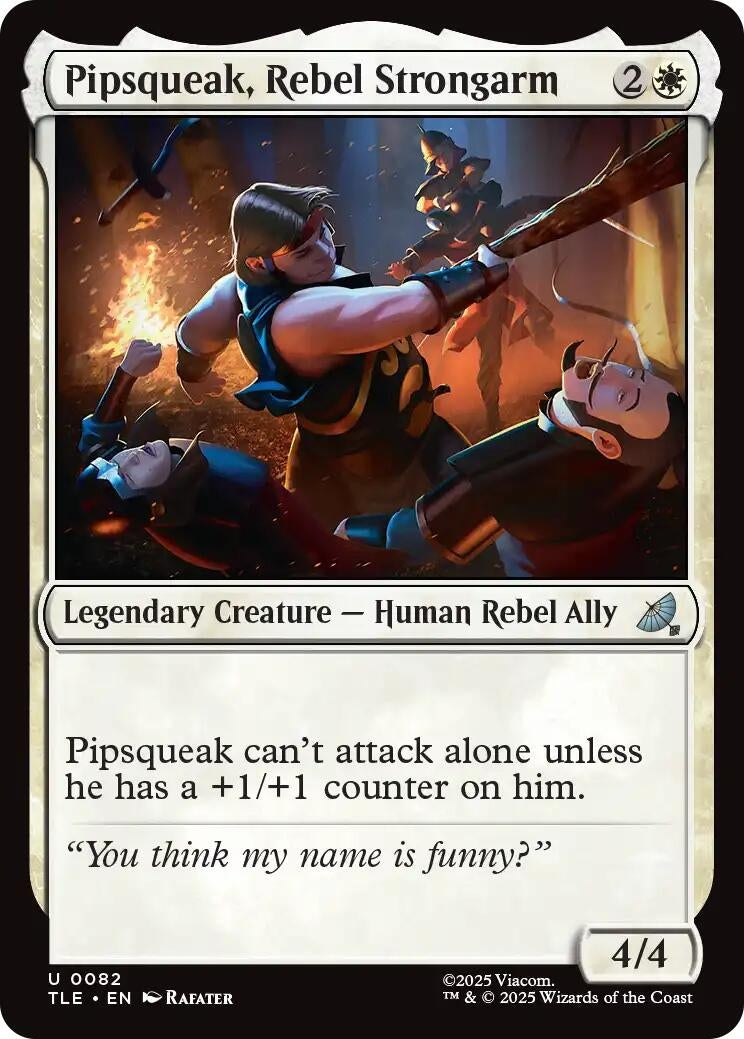Pipsqueak, Rebel Strongarm (82) (Avatar: The Last Airbender: Eternal-Legal)