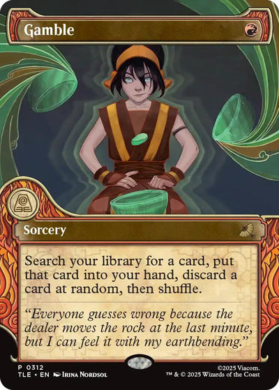 Gamble (Showcase) [TLE-312] - [Avatar: The Last Airbender: Eternal-Legal] (English)