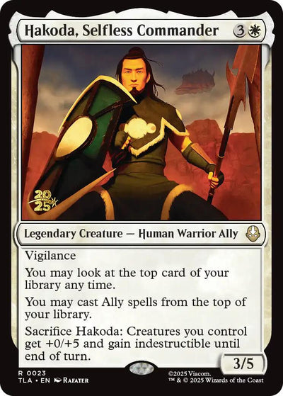 Hakoda, Selfless Commander [PRE-23] - [Prerelease Cards]