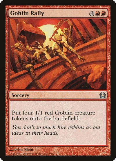 Goblin Rally [RTR-95] - [Return to Ravnica] (English)