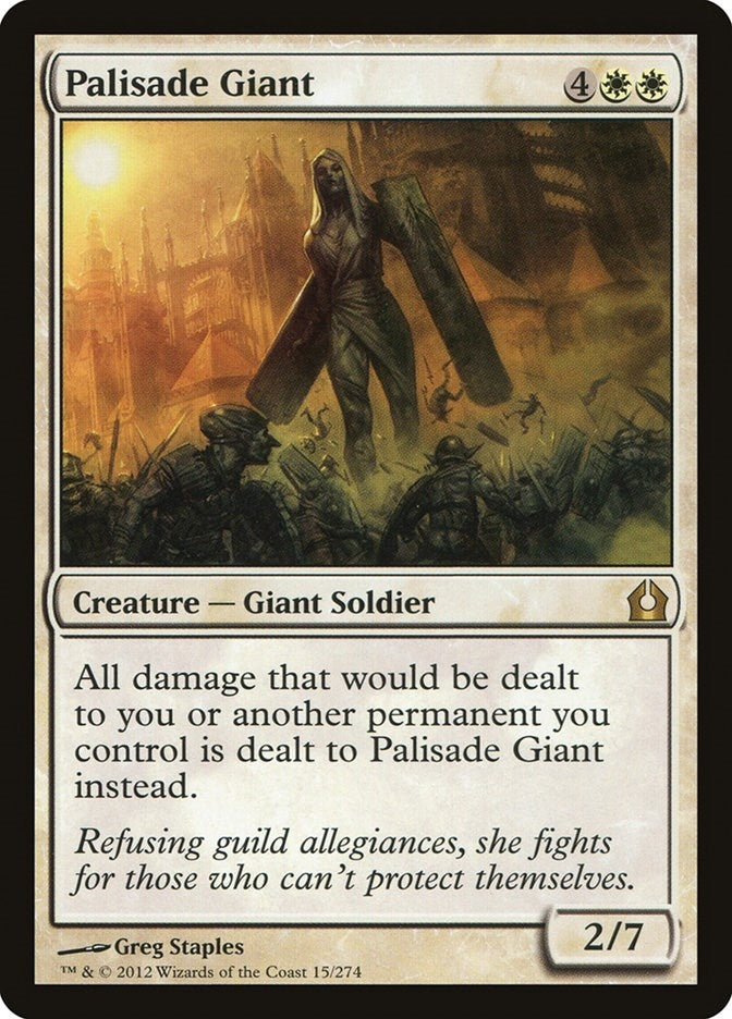 Image for Palisade Giant (15) [Return to Ravnica] - Magic: The Gathering