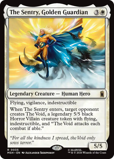 The Sentry, Golden Guardian [MSH-35] - [Marvel Super Heroes] (English)