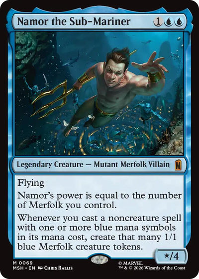 Namor the Sub-Mariner [MSH-69] - [Marvel Super Heroes] (English)