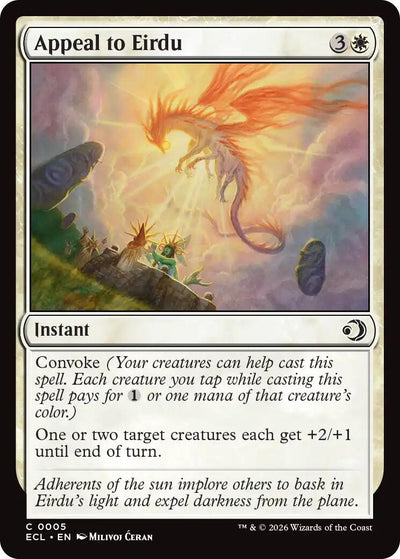 Appeal to Eirdu [ECL-5] - [Lorwyn Eclipsed]