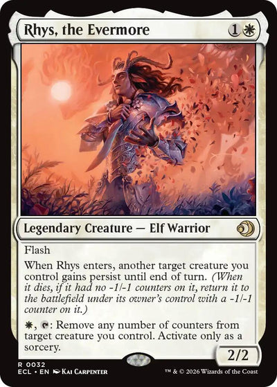 Rhys, the Evermore [ECL-32] - [Lorwyn Eclipsed]