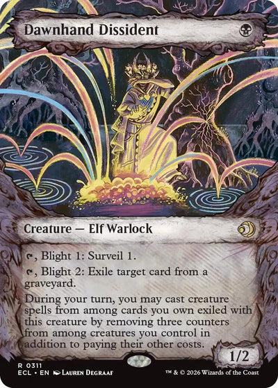 Dawnhand Dissident (Showcase) [ECL-311] - [Lorwyn Eclipsed] (English)