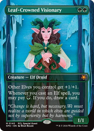 Leaf-Crowned Visionary (Borderless) (140)