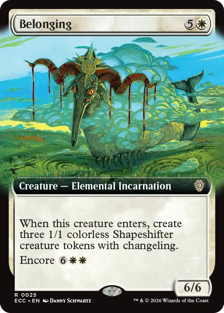 Belonging (Extended Art) (25) [Lorwyn Eclipsed]
