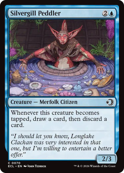Silvergill Peddler [ECL-70] - [Lorwyn Eclipsed]