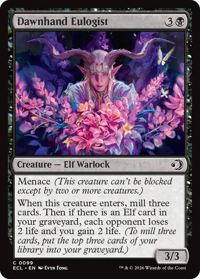 Dawnhand Eulogist [ECL-99] - [Lorwyn Eclipsed] (English)