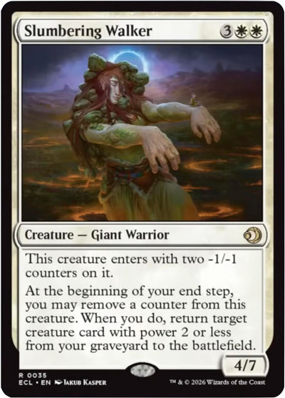 Slumbering Walker [ECL-35] - [Lorwyn Eclipsed]