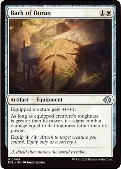 Bark of Doran [ECL-6] - [Lorwyn Eclipsed]